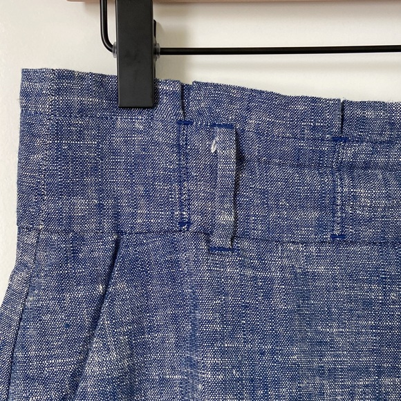 Ann Taylor Chambray Paper Bag pencil skirt 4P - Picture 3 of 5